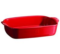 Emile Henry Ceramic Small Rectangular Baking Dish., Ceramic, Grand Cru, 29 x 19 x 7 cm