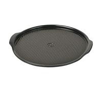 Emile Henry Charcoal Large 40cm Ridged Pizza Stone
