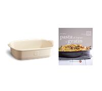 Emile Henry Clay Baking Dish 36.5 x 23.5 cm H 7.5 cm + Recipe Booklet Included