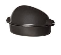 Emile Henry Eh349542 Ceramic Roasting Brick, Ceramic, Charcoal, XL