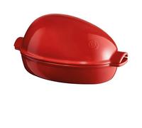 Emile Henry Eh349542 Ceramic Roasting Brick, Ceramic, Grand Cru, XL