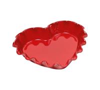Emile Henry Emile Henry pie dish heart 1.5 L Red