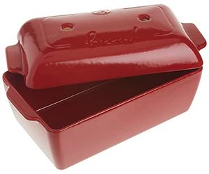 Emile Henry Grand Cru EH345504 - Ceramic Mold Bread, 22 x 13 cm, 1.8 liters, Brown (Granad Cru)