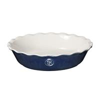 Emile Henry Made in France HR Modern Classics Pie Dish, 9", Blue