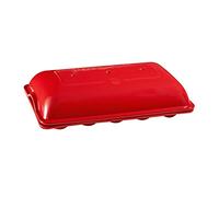 Emile Henry Mini Baguettes Baker, 5 Loaves, Burgundy