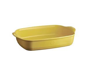 Emile Henry Provence Yellow 42.5 x 28cm Ultime Rectangular Baking Dish 42.5cm x 28cm
