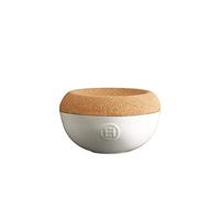 Emile Henry Salt Pot, Ceramic, Craie, 14,6 x 14,6 x 8,6 cm