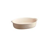 Emile Henry Small Oval Baking Dish, Ceramic, EH029050 27 x 17.5 x 7 cm, Ceramic, Clay, 27,5 x 17,5 x 7 cm