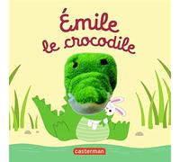 Emile le crocodile: Livre marionnette pour bébé - dès 3 mois