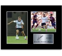 Emile Smith Rowe 2024-2025 Football Player A4 Printed Signed Poster Photo Display Mount Gift For Fans