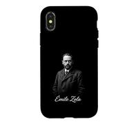 Émile Zola Realistic French Author Portrait Case for iPhone X/XS