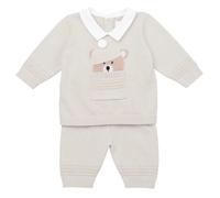 Emilet Rose Hudson Stone Knit Teddy Outfit And Hat WS24-3 Months