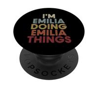Emilia Name Emilia Personalized Name First Given PopSockets Adhesive PopGrip