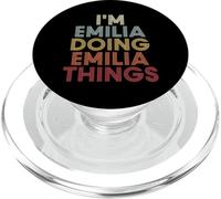 Emilia Name Emilia Personalized Name First Given PopSockets PopGrip for MagSafe