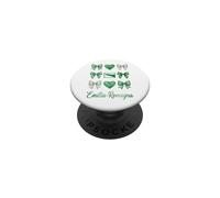 Emilia Romagna Coquette Bow Girls PopSockets Adhesive PopGrip