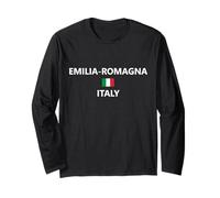 Emilia Romagna Italy Italian Flag City Long Sleeve T-Shirt