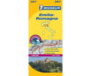 Emilia Romagna - Michelin Local Map 357: Map