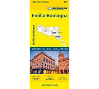 Emilia Romagna - Michelin Local Map 357: Straßen- und Tourismuskarte 1:200.000