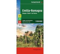 Emilia-Romagna Road and Leisure Map : Bologna - Rimini - San Marino