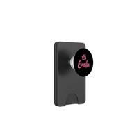 Emilia the Queen/Pink Crown & Name for Women Called Emilia PopSockets PopWallet for MagSafe