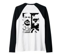 Emiliano Zapata and Francisco Villa Mexican Revolution Art Raglan Baseball Tee
