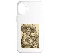 Emiliano Zapata Tee Mexican Revolutionary Tierra Y Libertad Case for iPhone 16 Plus