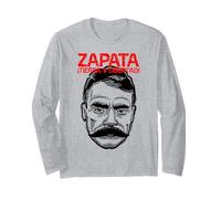 Emiliano Zapata Tierra y Libertad Mexicans Revolution Long Sleeve T-Shirt