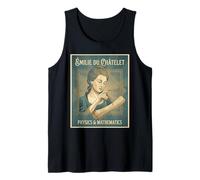 Émilie du Châtelet - French Mathematics Physics France Tank Top
