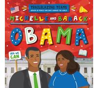 Emilie Dufresne Michelle & Barack Obama Hardback Book Emilie Dufresne Multicolor