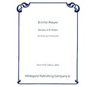 Emilie Mayer-Sonata In E Minor-Piano and Violoncello