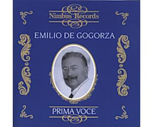 Emilio de Gogorza - Prima Voce [New CD]