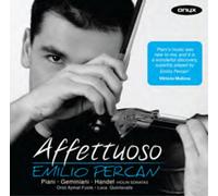 Emilio Percan Emilio Percan: Affettuoso (CD) Album Digipak