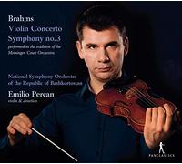 Emilio Percan; National Symphony Orchestra of the Republic of Bashkortostan - Johannes Brahms - Violin Concerto Op. 77/Symphony No. 3