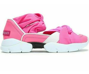 Emilio Pucci City Up Ruffle Trainers Slip-On Sneakers Shoes 36