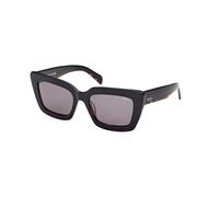 Emilio Pucci EP0202 01A Woman Sunglasses Acetate Black Grey Squared Normal