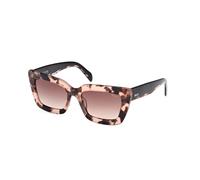 Emilio Pucci EP0202 55F Woman Sunglasses Acetate Havana Brown Squared Normal