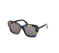 Emilio Pucci Woman EP0220 99A Sunglasses Acetate Multi-color Smoke Squared Normal