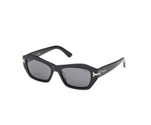 Emilio Pucci EP0235 01A Woman Sunglasses Acetate Black Smoke Geometric Normal