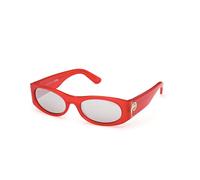 Emilio Pucci EP0243 66C Woman Sunglasses Acetate Red Smoke Mask Normal