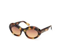 Emilio Pucci EP0246 55F Woman Sunglasses Acetate Havana Brown Round Normal
