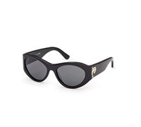Emilio Pucci EP0249 01A Woman Sunglasses Acetate Black Smoke Cat Eye Normal