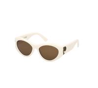 Pucci Ep0249 Woman Sunglasses White Brown/CAT3 Woman