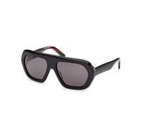 Emilio Pucci EP0252 05A Woman Sunglasses Acetate Black Smoke Geometric Normal