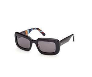 Emilio Pucci EP0253 05A Woman Sunglasses Acetate Black Smoke Squared Normal
