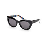 Emilio Pucci EP0257 01A Woman Sunglasses Black Smoke Geometric Normal