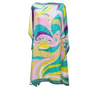 Emilio Pucci Preloved Printed Mini Dress In Multicolor Silk Multi