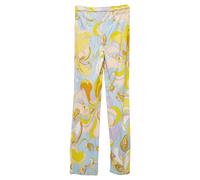 Emilio Pucci Preloved Printed Straight Leg Pants In Multicolor Viscose Multi