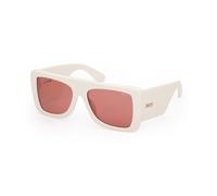 Emilio Pucci Woman Emilio Pucci EP0230 21S Sunglasses Acetate White Bordeaux Squared Normal