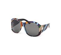 Emilio Pucci Woman Emilio Pucci EP0233 99A Sunglasses Acetate Fantasy Smoke Geometric Normal