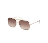 Emilio Pucci Woman Emilio Pucci EP0238 32F Sunglasses Metal Gold Brown Squared Normal